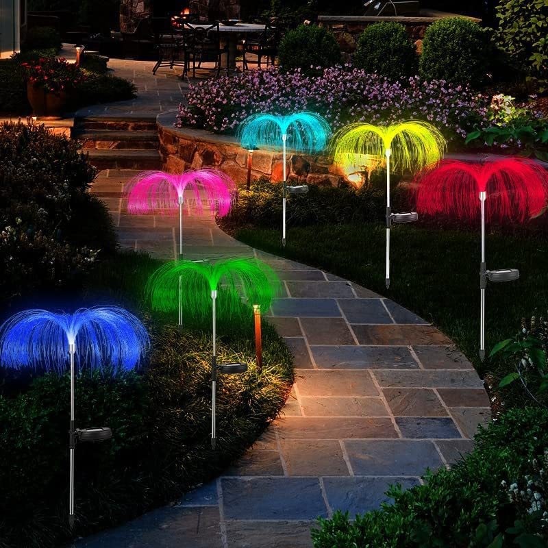 🔥Promotion 50% OFF-Solar Garden Changing Jellyfish Lights