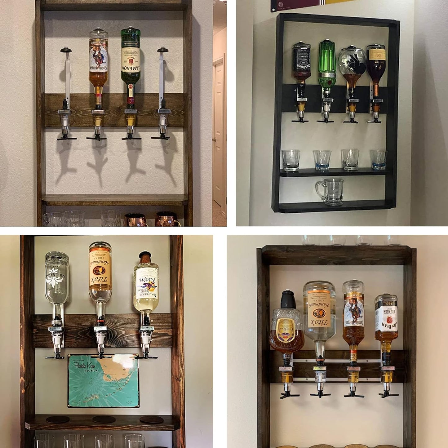 Wall Mounted Liquor Dispenser