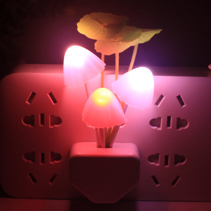 LED Flowers and Mushrooms Colorful Night Lights - Make Your Room Cozy