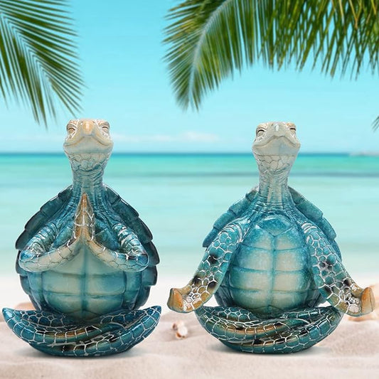 Spesialtilbud 50 %-Handmade Meditation Yoga Sea Turtle