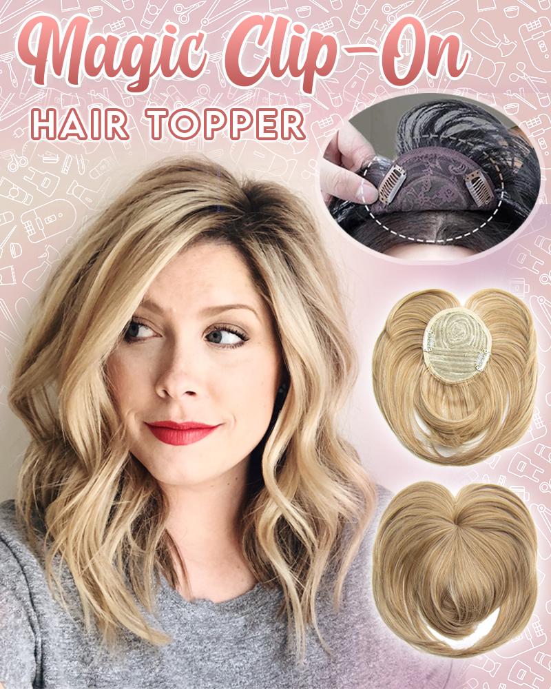 65% OFF-Magic Clip-on Hair Topper