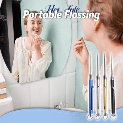 🔥Buy 5 get 10 free🔥Multi-functional titanium alloy retractable toothpick