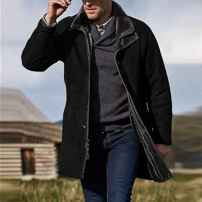 (Western Exclusive)Excellent quality wool coat-High-end materials