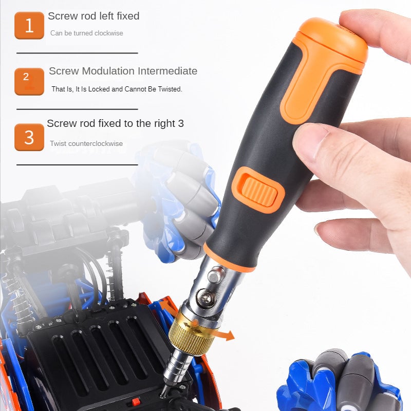 10-in-1 Multi-Angle Ratchet Screwdriver