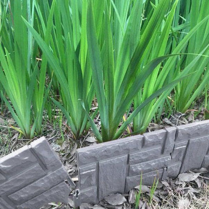 🔥Brick-look garden fence