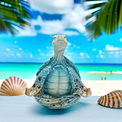 Spesialtilbud 50 %-Handmade Meditation Yoga Sea Turtle