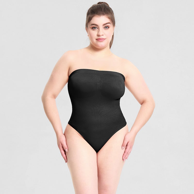 Bodysuit Shapewear with Removable Strap