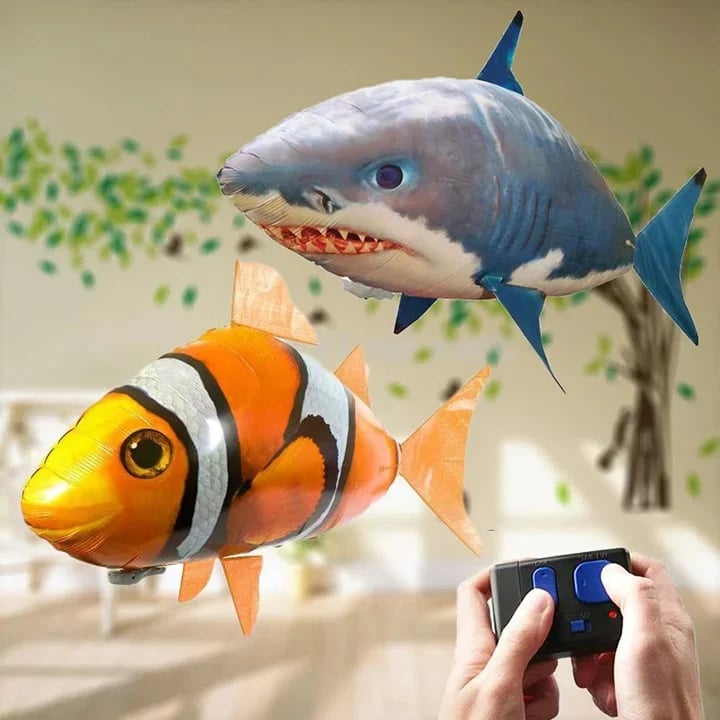 BIG SALE - 51% OFF  Remote Control Flying Shark