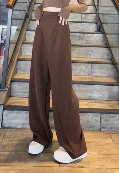 Lrregular Splicing Drape Suit Pants  49%OFF