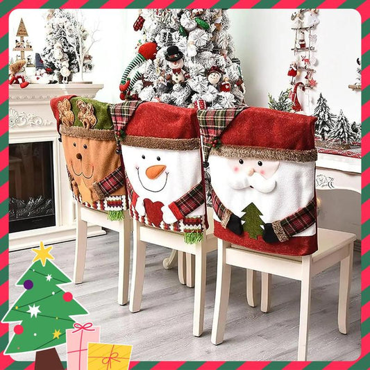 🎅Hot Sales🔥Christmas Themed Chair Cover