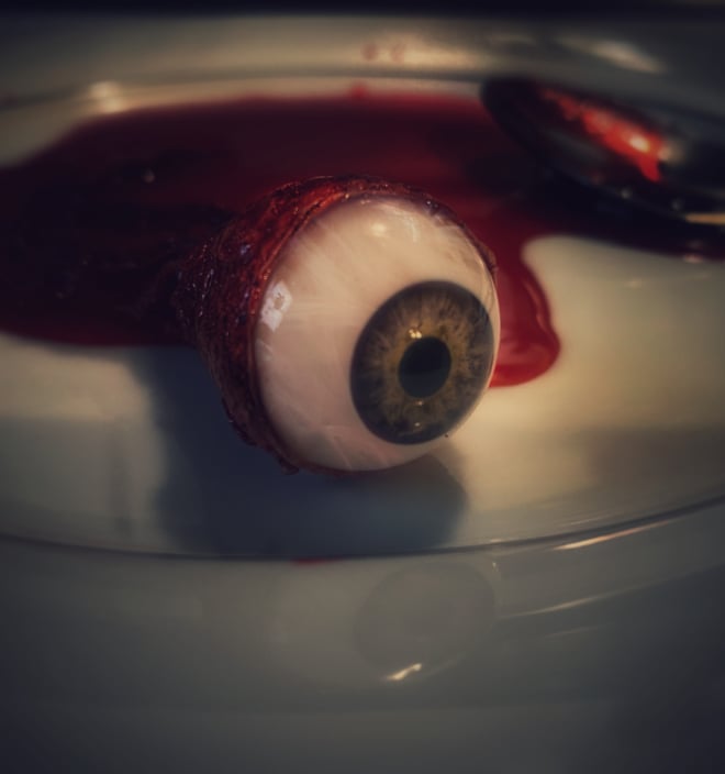 👁️Realistic human eyeball prop