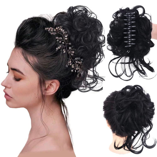 🔥Buy 1 Get 1 Free🔥Curly Bun Hair Claw Clips