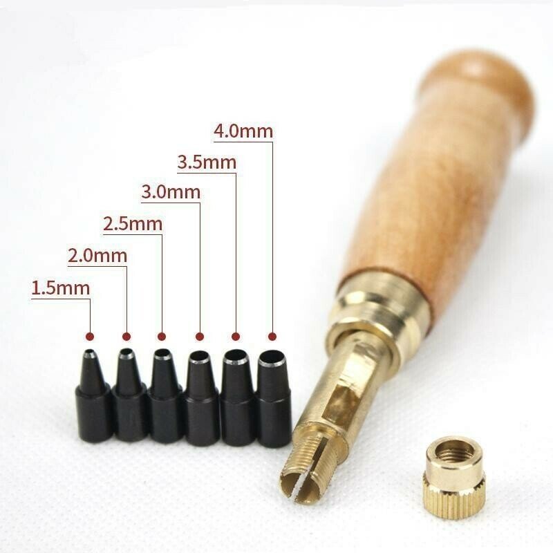 Buy 2 Free 1-50% OFF DIY Leather Punch Rotary Punch