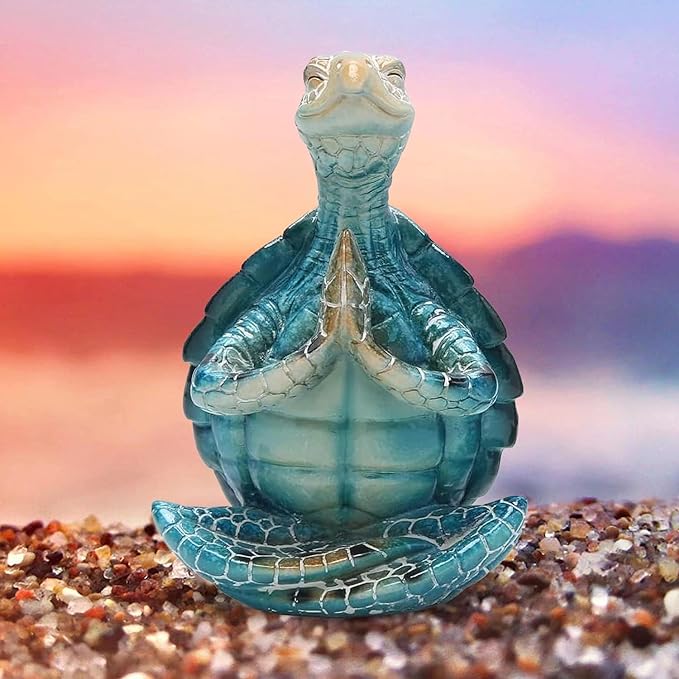 Spesialtilbud 50 %-Handmade Meditation Yoga Sea Turtle