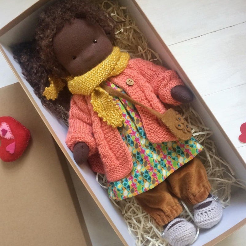 🎁🎁The Best Gift for Kids-Handmade Waldorf Doll👧(Buy2 Free Shipping)