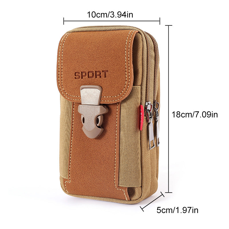 2024 New Design Men's Mobile Phone Sports Bag