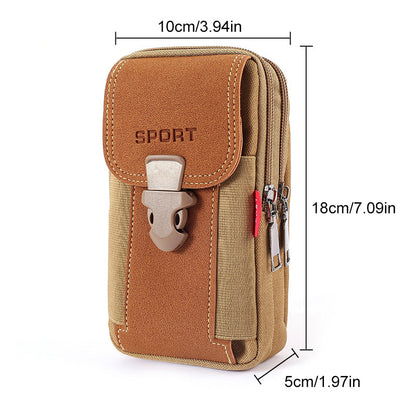 2024 New Design Men's Mobile Phone Sports Bag