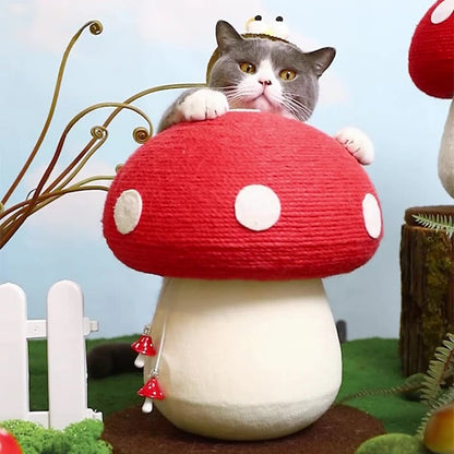 🔥 Hot sale 🔥Mushroom Cat Scratcher&Buy two and get free shipping!