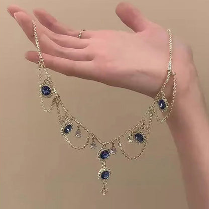 🔥2024 Hot Sale 🔥French Blue Necklace--(Heart of the Ocean)