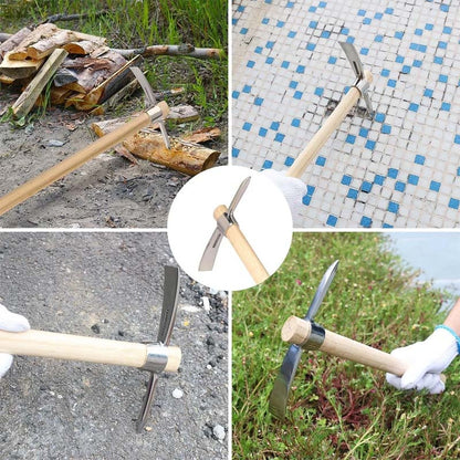 2024 New Design Stainless Steel Double Headed Pickaxe