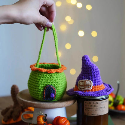 Halloween Spooky Castle Crochet Kit For Beginners With Easy Peasy Yarn