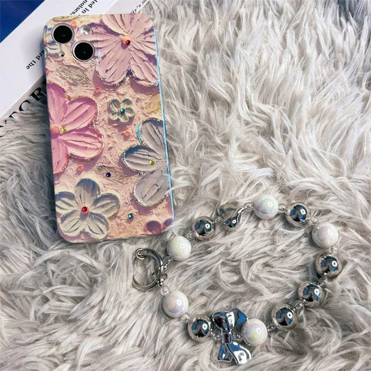 Hot Sale Vintage Oil Painting Flower iPhone Case