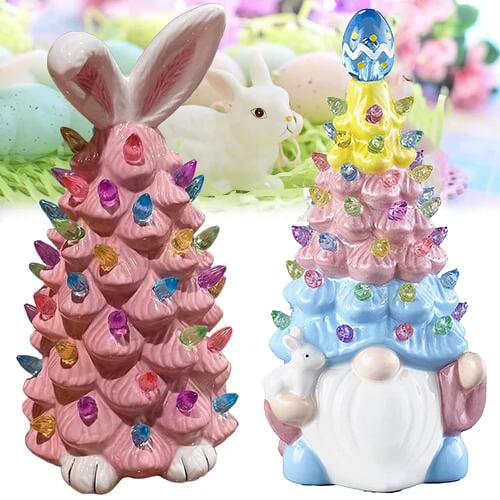 🐰🐰Easter Pink Bunny Tree