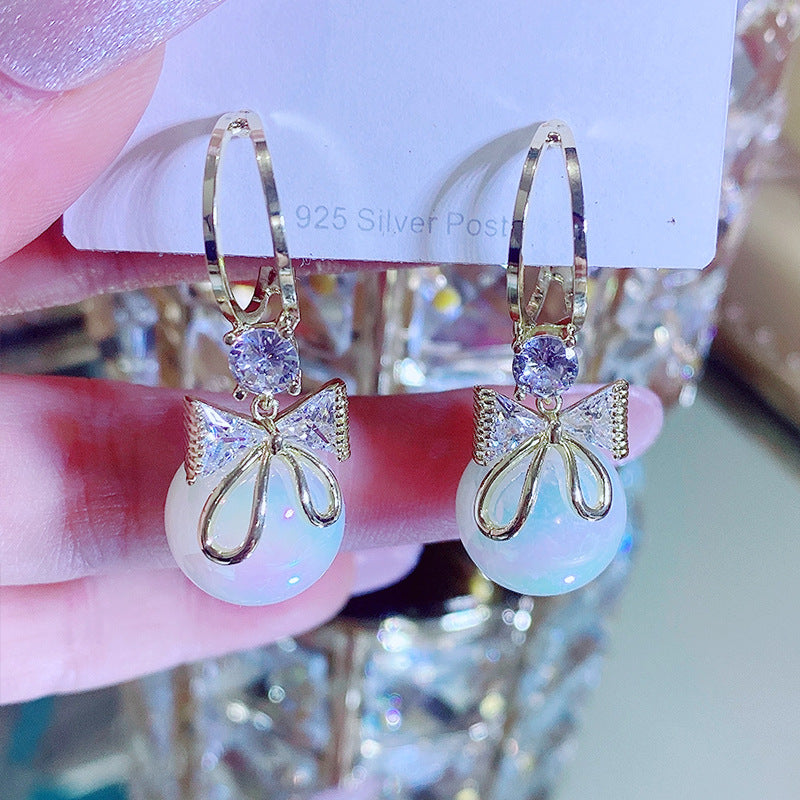 Bow beads Earrings