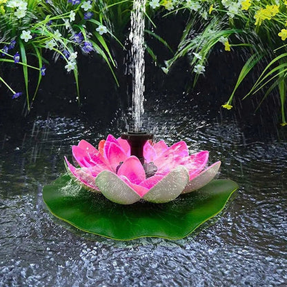 🔥BUY 2 GET 10% OFF🔥Lotus Shaped Solar Fountain Pond Decorative