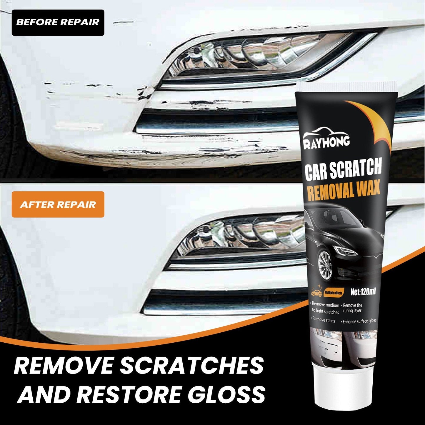 🔥49%🔥Car scratch repair wax🧨A must-have brand new car in the New Year