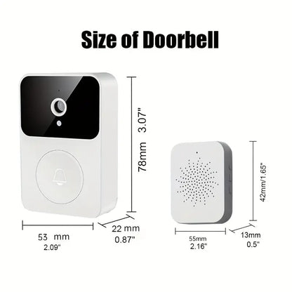 Wireless Video Doorbell With Camera