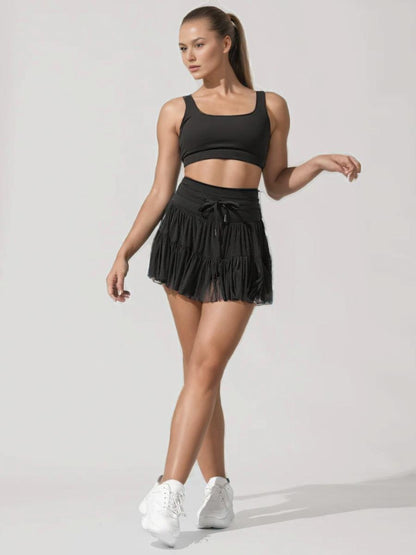 ✨Summer- 49% OFF💖Tiered Skort with Pockets