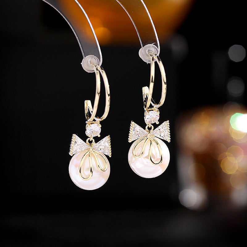 Bow beads Earrings