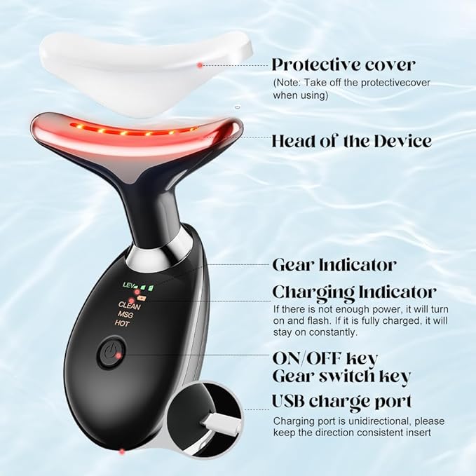 3 in 1 New Neck and Facial Beauty Massager✨