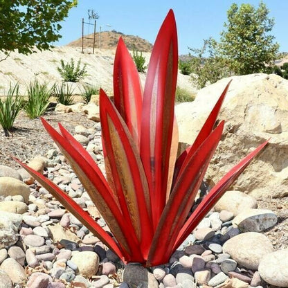 (🍀Garden Upgrade)Waterproof Solar Garden Agave Lamp