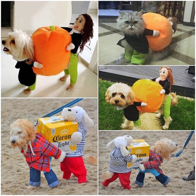 (🎃Early-Halloween Hot Sale) Dog & Cat Halloween Costumes