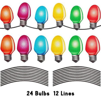 🎁Last Day 48% OFF - Magnet Reflective Light Bulb Decorations✨