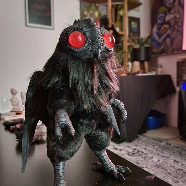 🎁Limited Time Offer✨Mothman Baby Poseable Art Doll