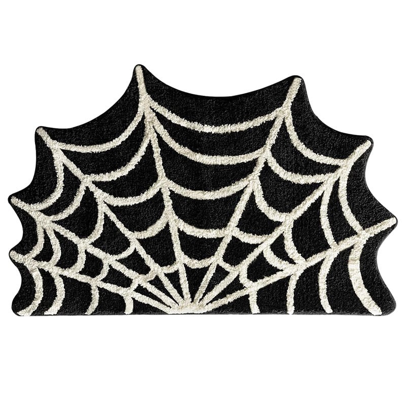 🎃Early Halloween Sale👻Halloween Spider Web Rug