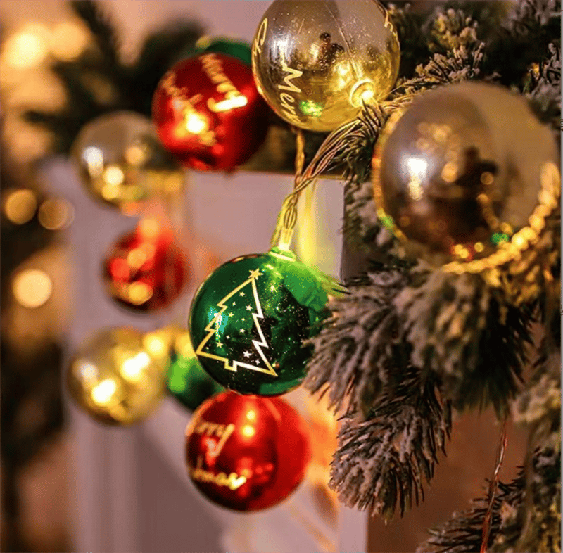 🎁Lighted Christmas Tree Twinkle Ornaments