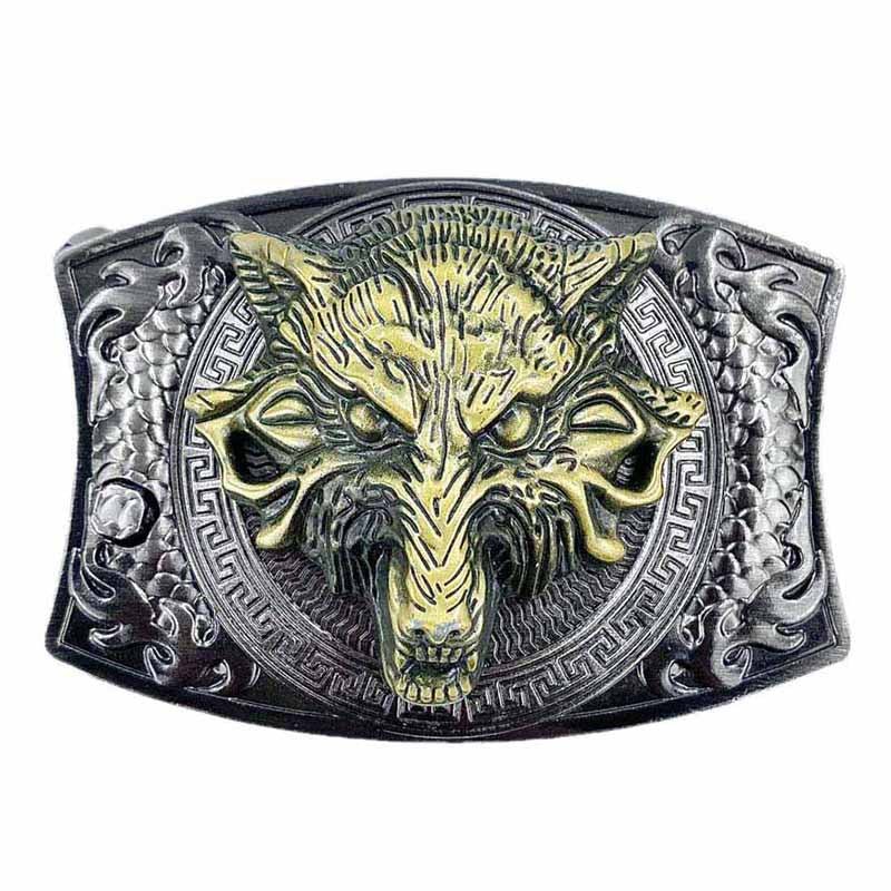 Metal Square Belt Buckle for Selfdefense