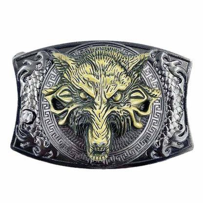 Metal Square Belt Buckle for Selfdefense