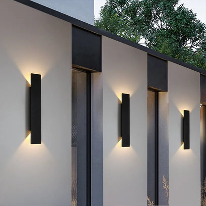 Outdoor Waterproof Strip Wall Lamp